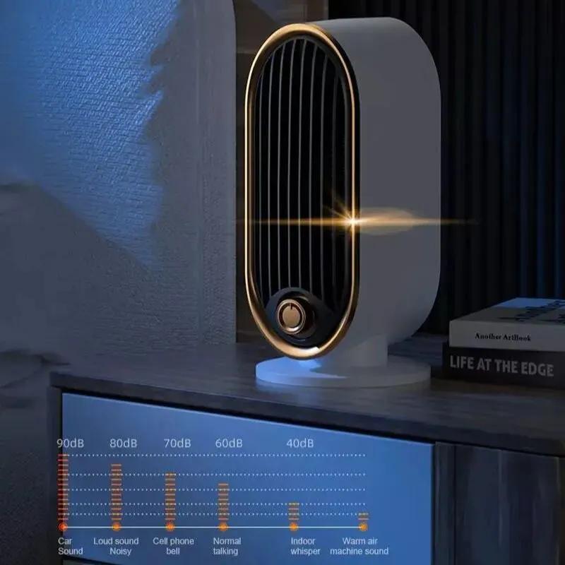 Portable Energy Saving  Ceramic Household Space Air Hot  Fan Heater With For Office Room  Desk Winter Warmer