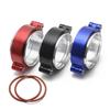 For Intake Throttle Intercooler  Pipe 2"/2.5"/3" 4" Od Exhaust V-band Clamp W Flange System Assenbly Anodized Clamp