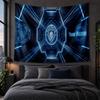 Personalized Tapestry Wall Hanging Manchester City Pattern Art Background Cloth