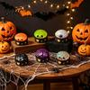 Anxiety Relief Gifts for Kids Halloween Ghost Bun Stress Ball  Glitter Slow Rising TPR Fidget Toy Quicksand Pinch Toys with Steamer  Cute Spooky