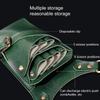 Hair Scissor Bag 7 Slots Faux Leather Hair Scissor Bag Clips Bag Hairdressing Barber Scissor Holster Pouch Holder Case With Belt