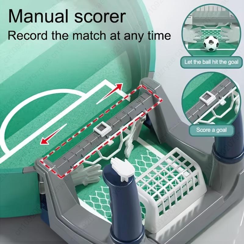 Non-Toxic Soccer Tabletop Match Toy With 2 Balls - Educational Toys For Kids With 2 Balls Gift