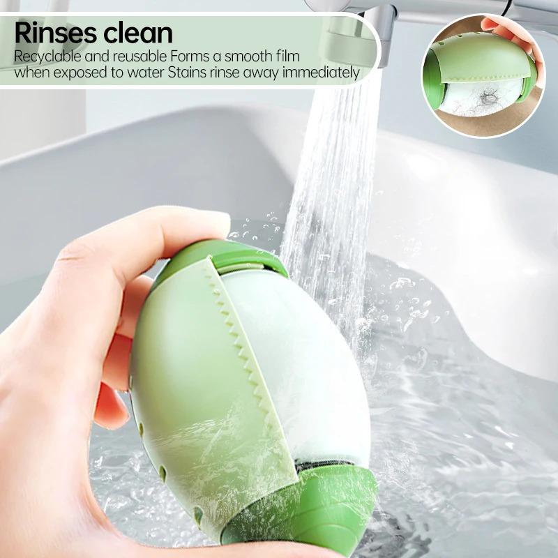 Reusable Washable Portable Clothes Cleaning Roller  for Traveling Pet Hair Remover Dust Removal Eliminator Brush Hair Sticky