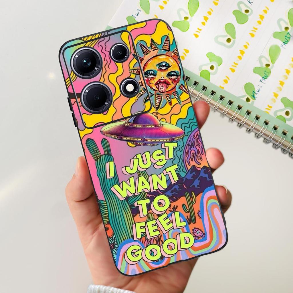 For Infinix Note 30 Pro Case Stylish Painted Cover Soft Silicone Phone Cases For Infinix Note30 Note 30 Pro X6833B X6716B Bumper