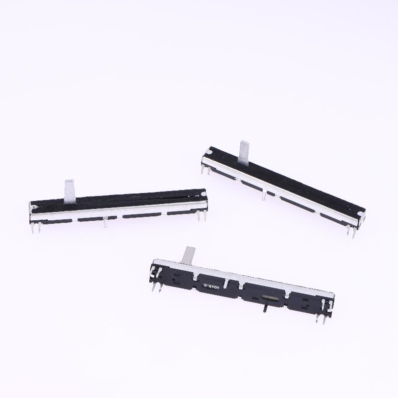 1Pcs 75Mm Straight Slide Potentiometer 8Pins A103 Double Fader A10K Soundcraft Efx8 Fader A10Kx2 A20Kx2 A50Kx2 B10Kx2 A103 A203