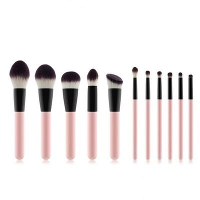 11Pcs Luxury Pro Soft Makeup Brushes for Powder Foundation Eyeshadow Blush Beauty Tool