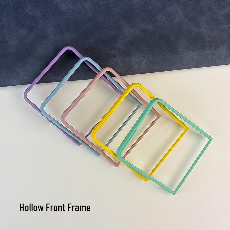 Skin-Feel Drop-Proof Case for Samsung Zflip8/7/6 - Full Wrap, Middle Hinge, Foldable Screen Protection