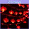 Red Lantern Led Fairy Lights For Holiday And Garden Decor