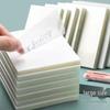 Trendy Transparent Sticky Notes: Waterproof PET, Strong Adhesion, Creative Korean Style Memo Pad