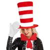 Cat Hat Bow Top Hat Cat Costume Kit with Gloves Bow Tie Breathable Cosplay Accessories Role-Playing for Men Women Kids Boys