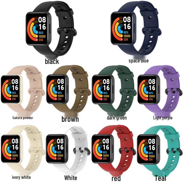 Silikonarmband für Xiaomi Redmi Watch 2 & 2 Lite Smart Band