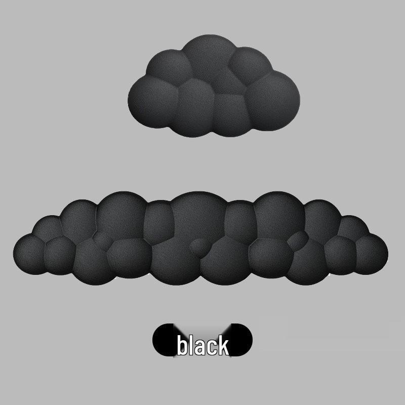 Bequeme Memory-Foam Handgelenkauflage Mauspad mit rutschfester PU-Oberfläche für Desktop-Büro