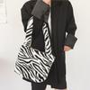 Handbags Vintage Leopard Print One-Shoulder Bag for Girls Zebra Pattern