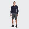 Under Armour Running Training Fitness Shirt Men tops Dark-Blue 1361524-410