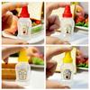 4pcs Set of Portable Tomato/Honey/Soy Sauce/Salad Squeeze Bottles/Lunch Sauce Bottles for Barbecue, the Best Partner for Lunch Boxes