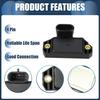 Ignition Control Module, Inner Ignition Module Control Unit No.10482803/16201599 for GMC P30 Van V6 4.3L 1996-1999 ABS Black, 1 Pc