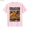 Dragon Canelloni Italy Brainrot Me 2026 Summer Mens Womens Luxury Fashion Cotton Oversized Tshirt Street Y2K Mens Tshirt