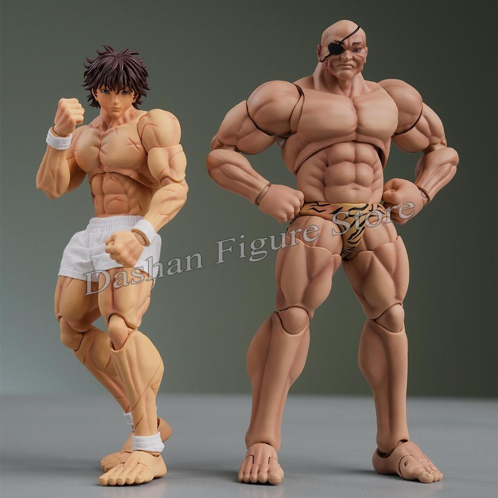 Storm Toys BAKI Figure Orochi Doppo Action Figures ST Hanma Baki Figurine Shinkai Chief Curator Model Toy Ko PVC Collection Doll