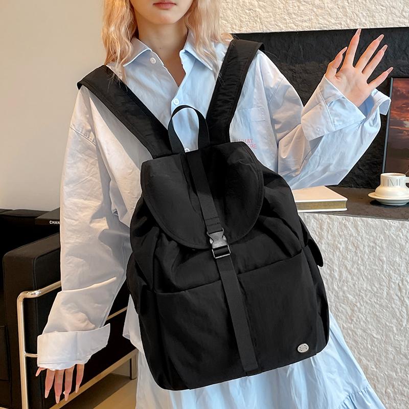 Nyl Solid Color Backpacks Spring/autumn New Women's Bags  Sale 2026 High Quality Large Capacity Versatile Handbags