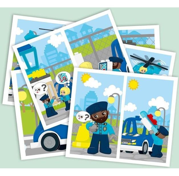 LEGO DUPLO 10959 Secție de poliție și elicopter cu sunet