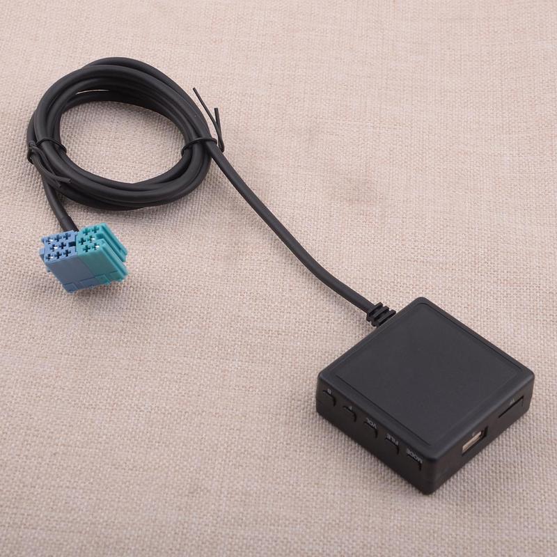 12V Bluetooth Module AUX Cable Adapter & Microphone Kit Fit For Porsche Becker Mexico Traffic DTM