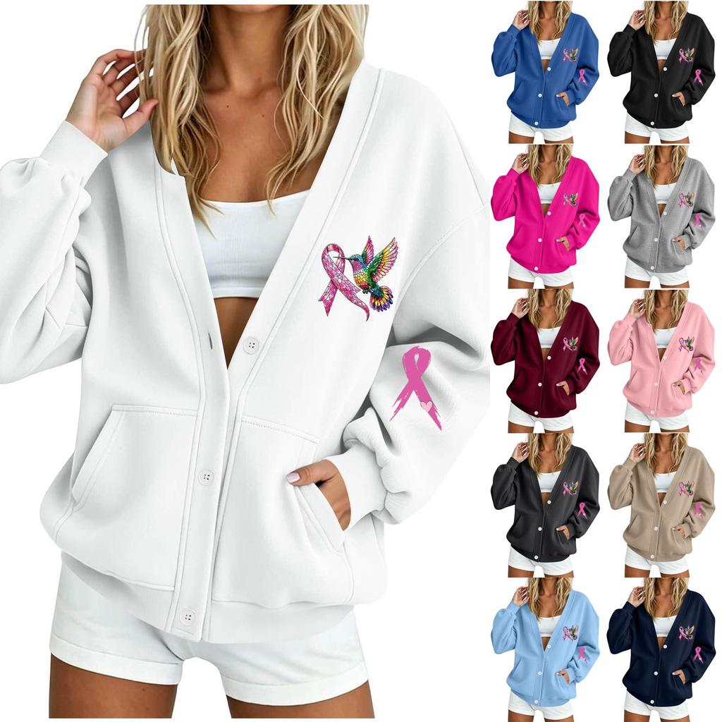 Damen Casual Langarm Bedruckter Pullover für den Alltag
