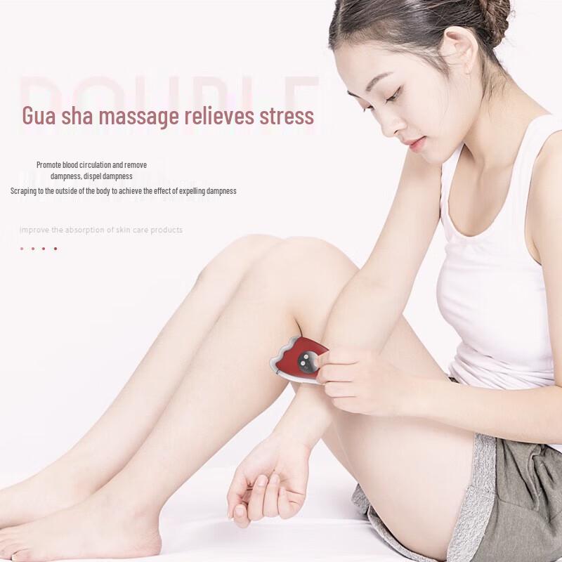 Jindao Microcurrent Vibrating Facial Gua Sha Massager CN plug (adapter included)
