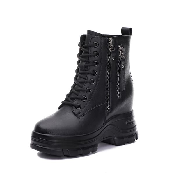 Hot Fashion Chunky Heel Long Boots Platform Lolita Boot Punk Gothic Roleplay Party Sweet Cool Side Zipper Women Boots Shoes32-46