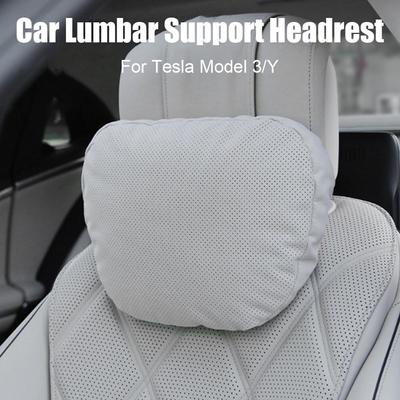 Car Lumbar Support Headrest Back Pad for Tesla Y Soft Comfort Memory Cushion High-Quality Car Interior Accessories Z7V6