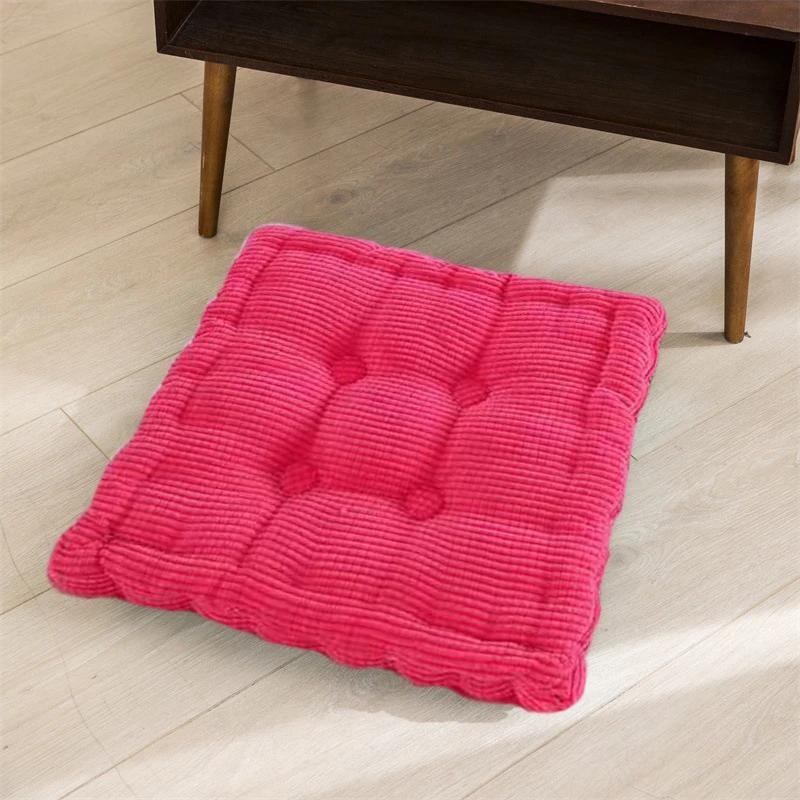 Thicken Square Corncob Tatami Seat Office Chair  Cushion Soft Sofa  for Home Floor Decor Textile Knee Pillow