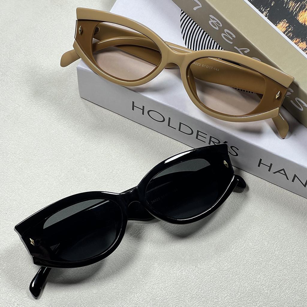 New personalized sunglasses female European and American hip hop cat glasses trendy fashion Internet celebrity versatile sun protection Spice girl su