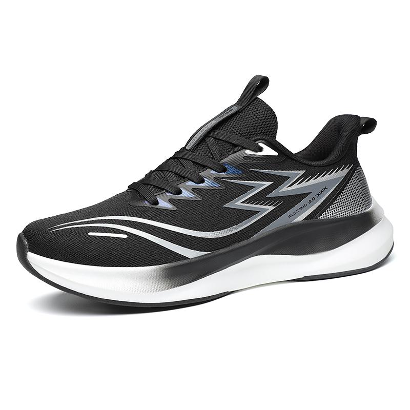 2024 Hot selling men's casual shoes shock-proof comfortable outdoor running fitness training fashion sports shoes mesh shoes