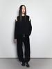 Visus Velvet Jogger Sweatpants_Black