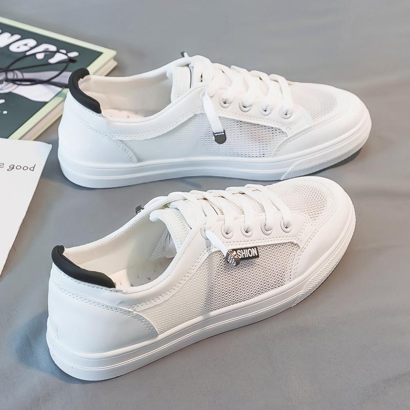 Little white shoes children's spring new versatile niche casual flat shoes board shoes