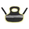 Chicken Reflective Vest Warm Safe Lightweight Poultry Harness Vest for Hen Ducks Geese Black
