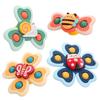 Vanmor Baby Suction Cup Spinning Top Toys, Suction Spinner Toys for Babies, Window Suction Toys for Baby High Chair Tray Bath Table Airplane Travel,