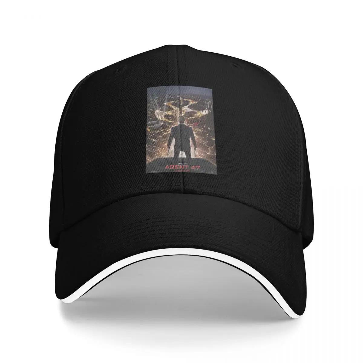 -HitUnisex Агент 47 B Прочная для Всех Сезонов Унисекс Кепки Кепка Для Унисекс Кепка Унисекс Летняя One Size