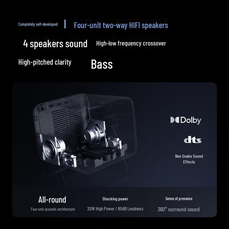 Vidda Big Eye M2 Pro 4K Tri-Color Laser Projector (CN version)