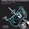Arrival Saltwater Fishing Reel Metal Ball Knob Spinning Reels 2000-7000 3+1BB 5.2:1 Max Drag 15KG Long-distance Casting Water-Proof Reels Lure Reel
