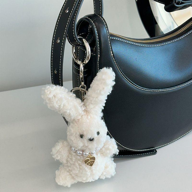 

quartevv Toto-white (bag keyring) white