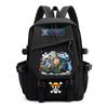 Anime peripheral ONE PIECE Luffy schoolbag Japanese retro backpack junior high school backpack computer bag