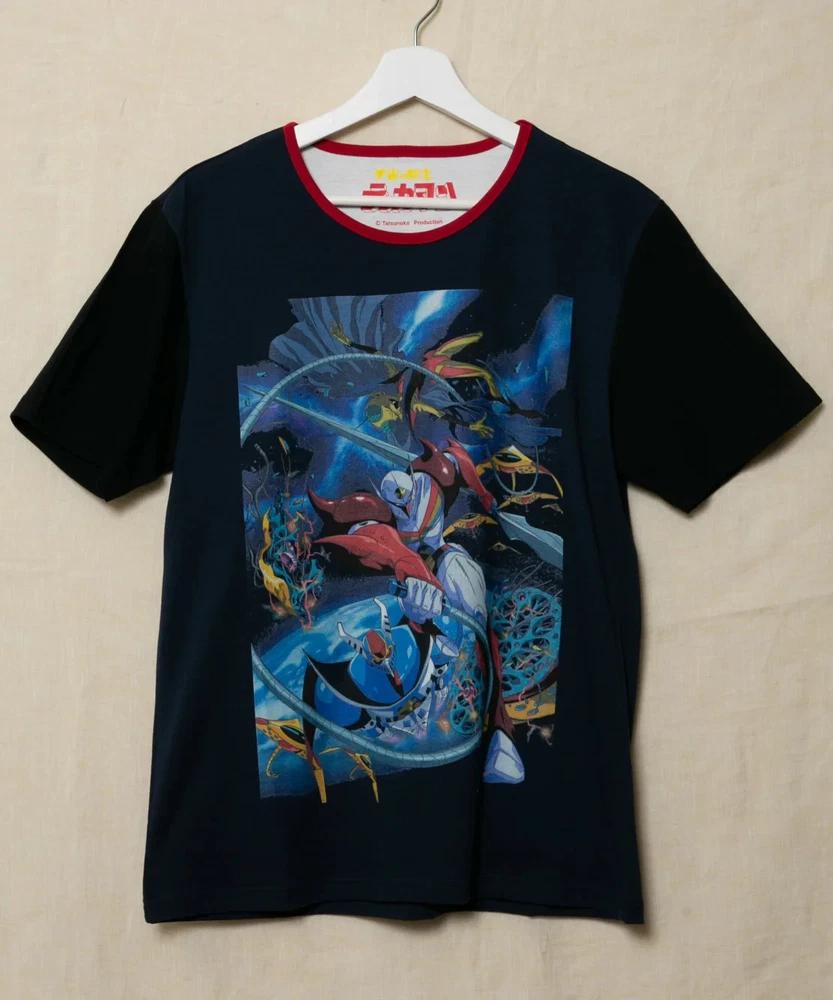 Tekkaunisex The Space Knight Anime TShirt 2 Black CulT Japan Limited New M