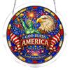 Acrylic Puzzles Curtain Decoration DIY Suncatcher Puzzle Kits with Chain for Women Men Mom Birthday Gift Home Decor