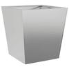VidaXL Jardinière 40x40x40 cm acier inoxydable, jardinière d'extérieur, boîte à fleurs, boîte de jardin 851062