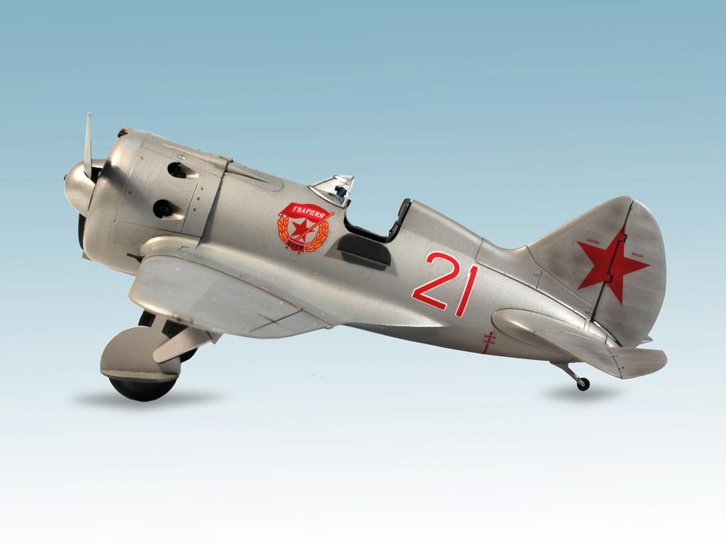 ICM 1/48 Scale Soviet Air Force Polikarpov I-16 Type 24 Plastic Model Kit 48097