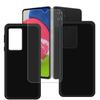 Case - FZ - Samsung Galaxy A52S - Black - Tempered Glass Included - Flexible In TPU and Silicone