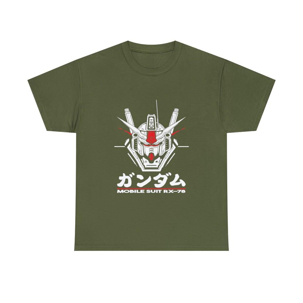 Gundam RX782 Head Robot Anime Video Games New Unisex Tshirt M