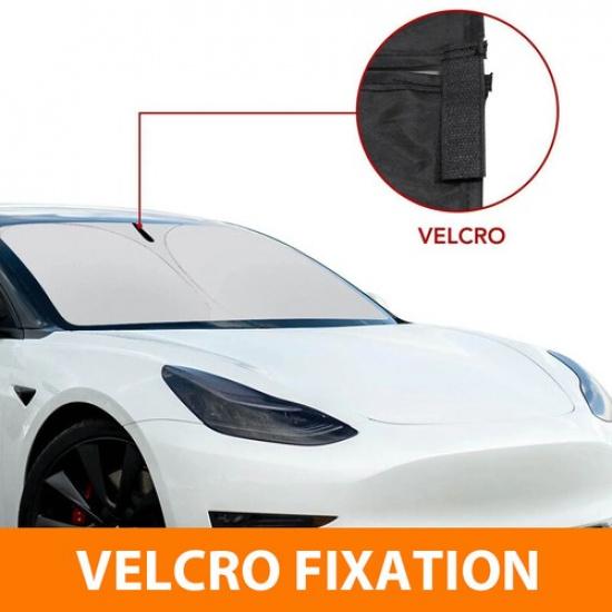 Sunshade For Tesla Model 3 Y S X Front Windshield Cover UV Visor Foldable Cool
