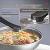 Debolai 304 Stainless Steel Honeycomb Non-Stick Wok 32cm