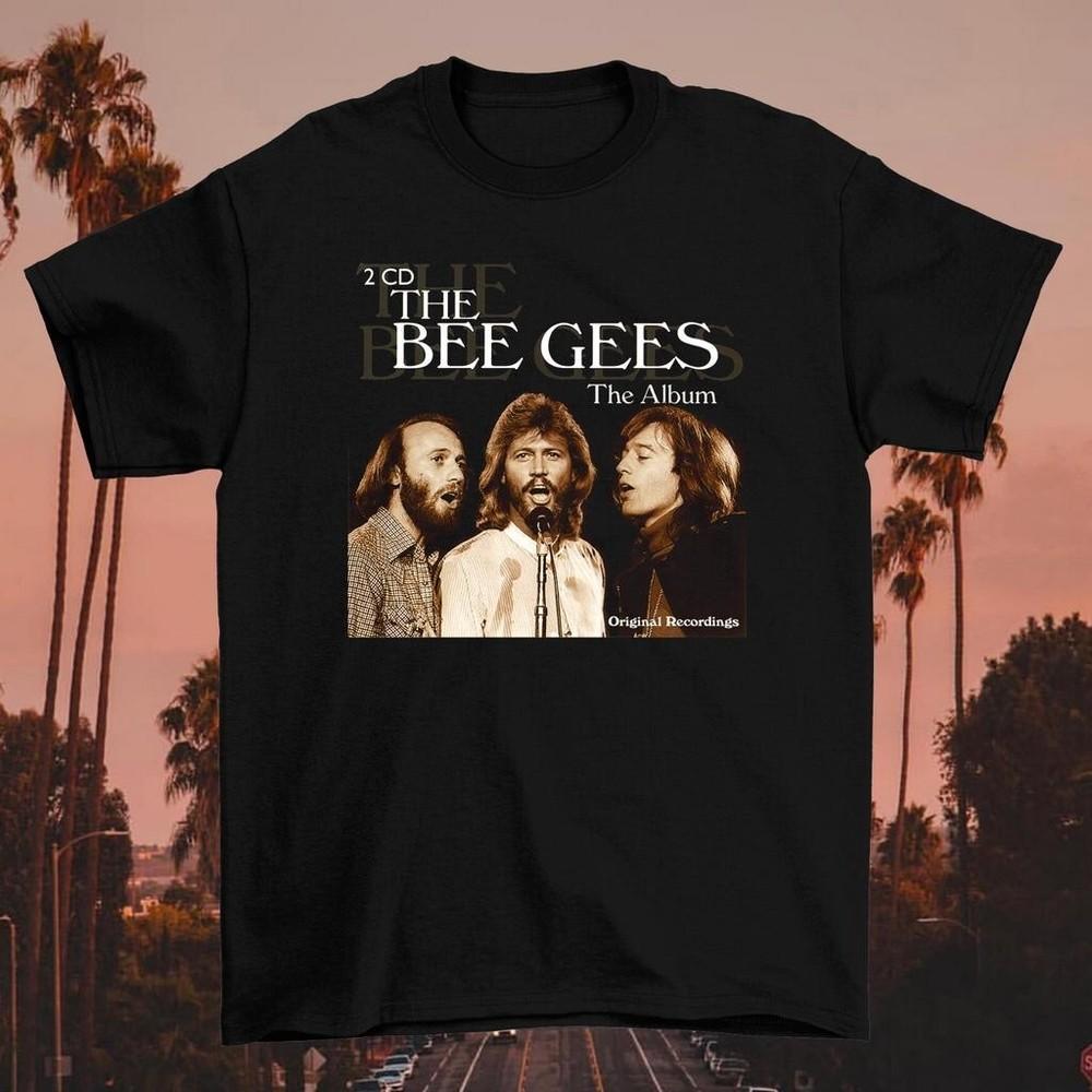 The Bee Gees Band Short Sleeve Cotton Black Unisex Unisex Size S4XL TShirt Unisex T-Shirt M